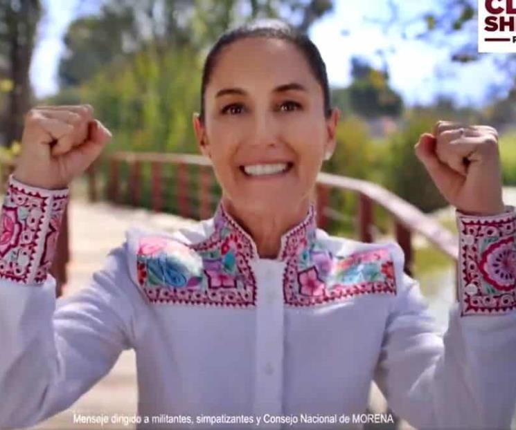 Destaca Claudia acciones en favor del medio ambiente