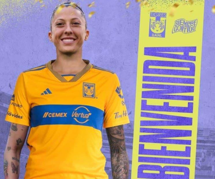 Confirma Tigres Femenil fichaje de Jennifer Hermoso Confirma Tigres Femenil fichaje de Jennifer Hermoso