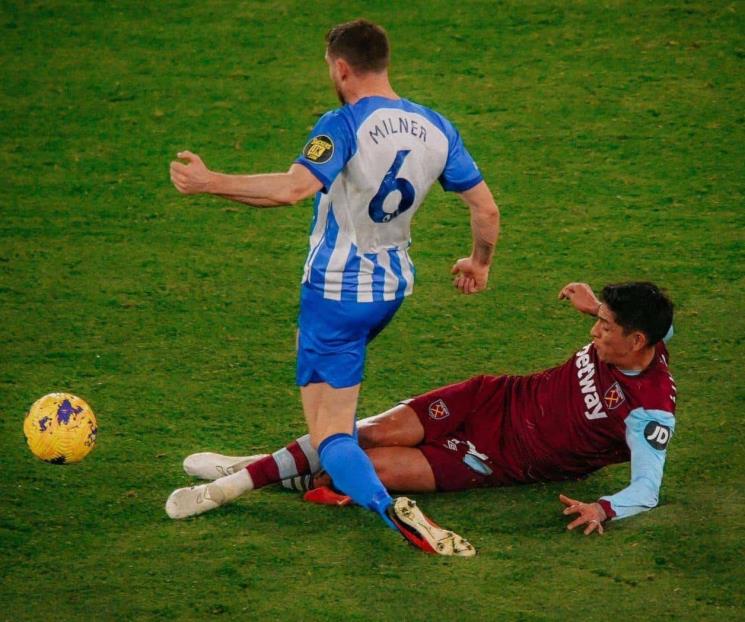 Empata West Ham de Edson Álvarez contra Brighton en Premier League