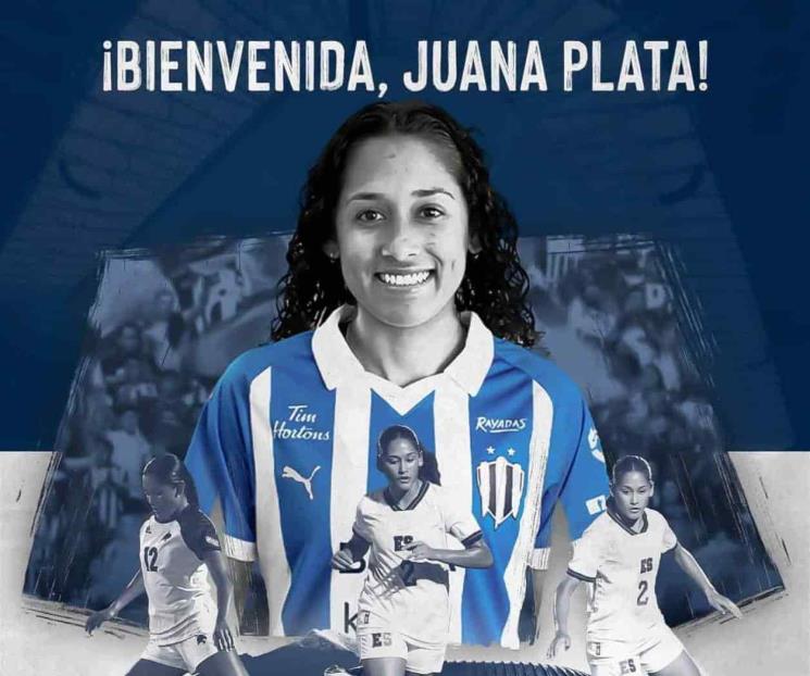 Confirman Rayadas fichaje de Juana Plata 