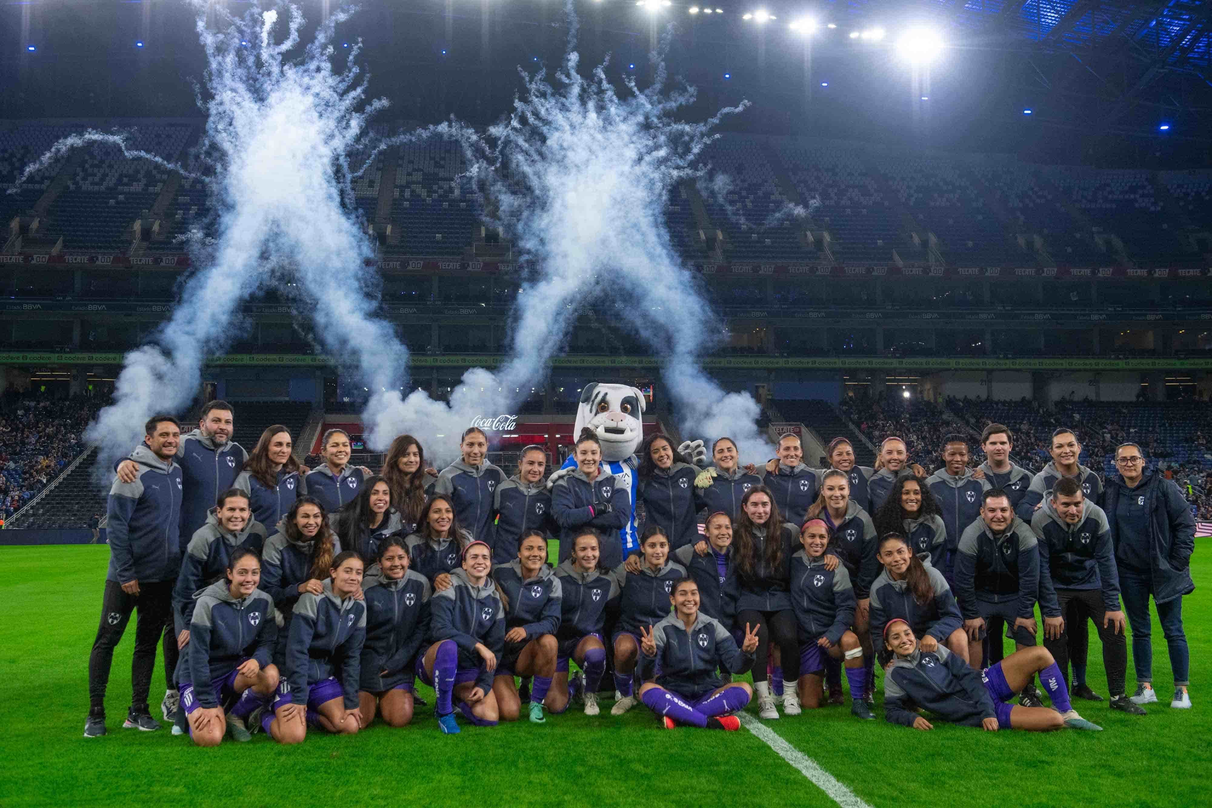 Rayadas ganan su primer partido del año.