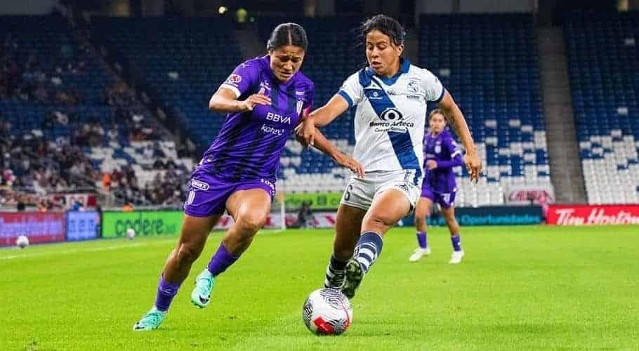 Debutan Rayadas con victoria ante Puebla Debutan Rayadas con victoria ante Puebla