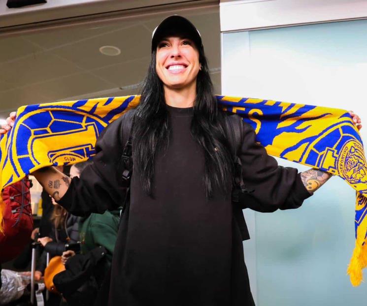 Venir a Tigres era una de las cosas que más deseaba: Jenni Hermoso