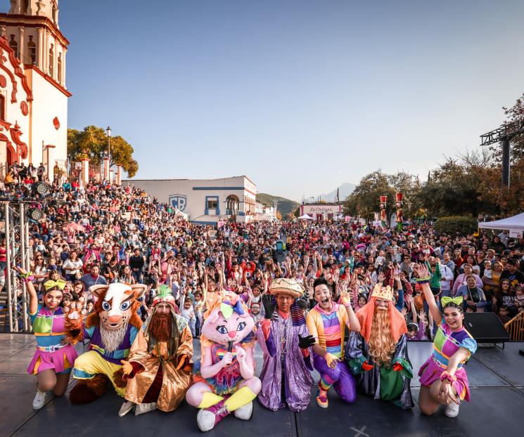Se reúnen en Santiago para convivir con Melchor, Gaspar y Baltazar Se reúnen en Santiago para convivir con Melchor, Gaspar y Baltazar