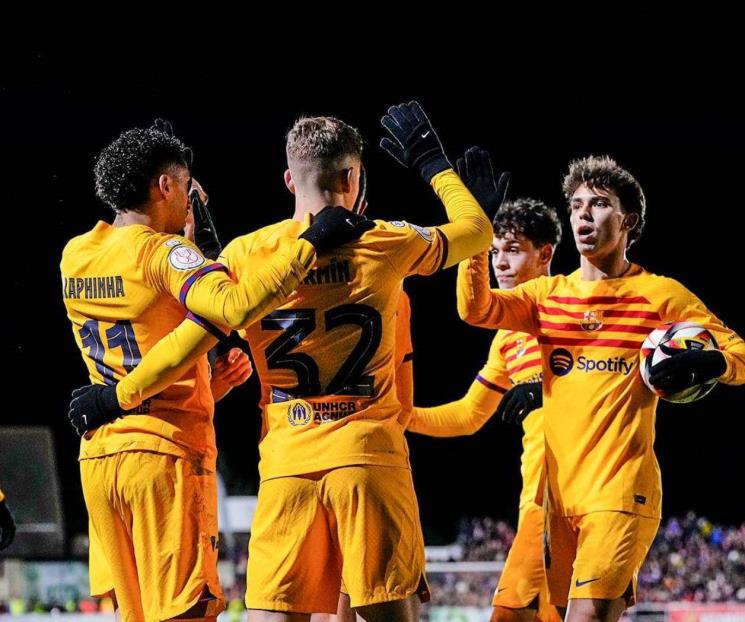 Sufre el Barcelona para avanzar en la Copa de Rey