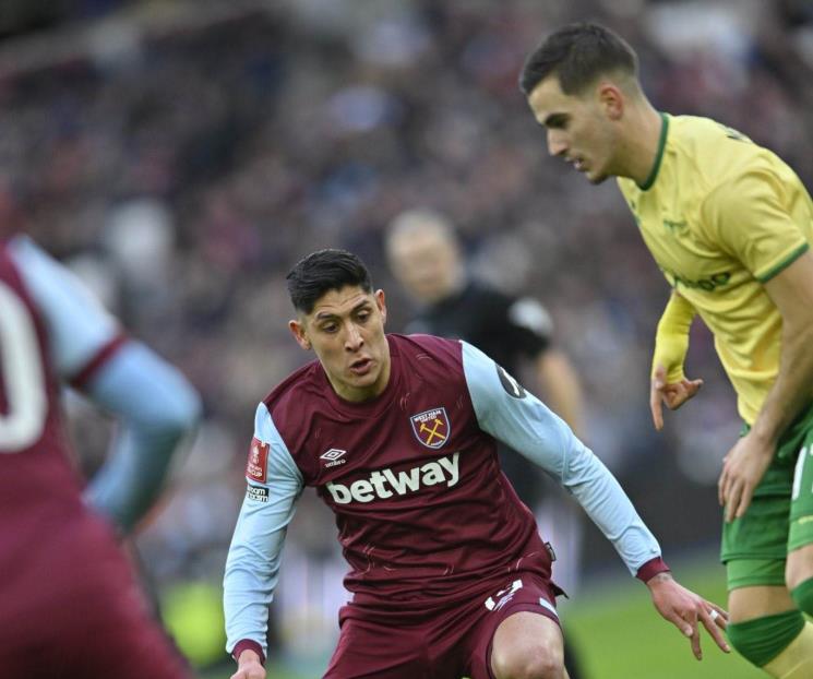 West Ham de Edson Álvarez Iguala con Bristol City en la FA Cup