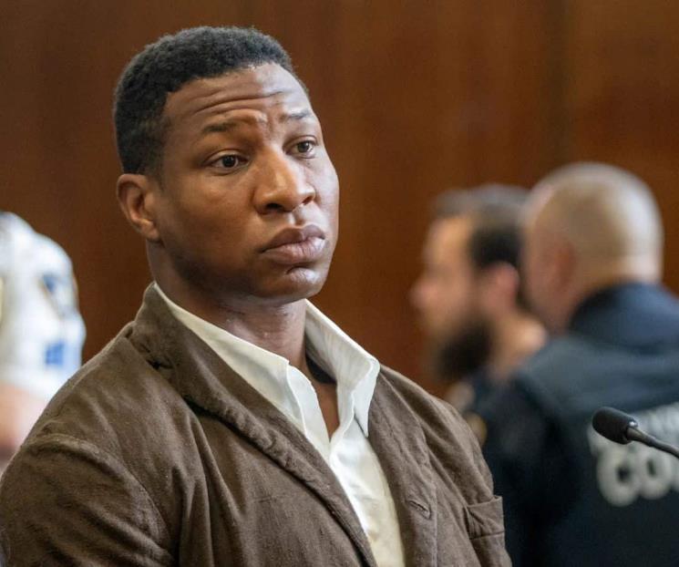 Dice Jonathan Majors que se sorprendió y tuvo miedo tras veredicto Dice Jonathan Majors que se sorprendió y tuvo miedo tras veredicto