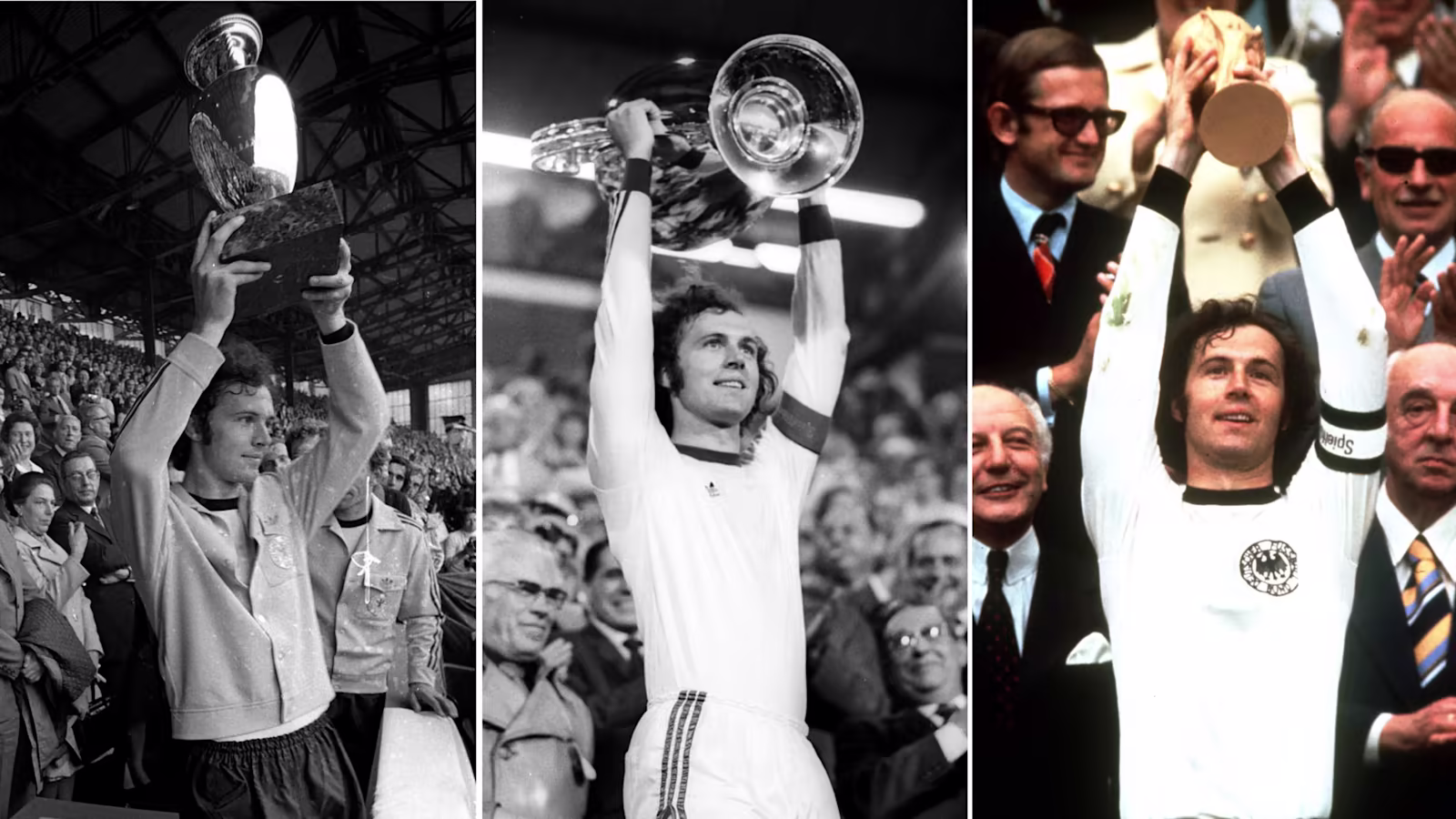 Probablemente, su mayor éxito como futbolista, en 1974 el Kaiser lideraba a Alemania al Mundial de 1974.