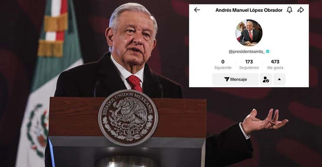 Aunque no habla de corrido, AMLO abre su cuenta en TikTok