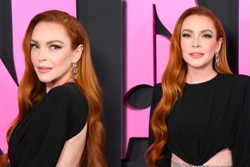 Aparece Lindsay Lohan en el estreno de "Chicas Pesadas"