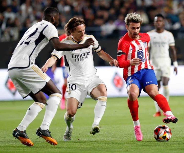 Remonta Real Madrid al Atlético y es finalista de la Supercopa