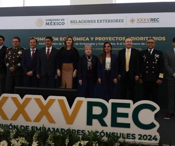 Revisa SRE y gobernadores promoción económica y proyectos de 4T