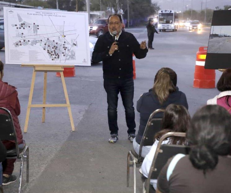Continúan en Escobedo con rehabilitación de calles