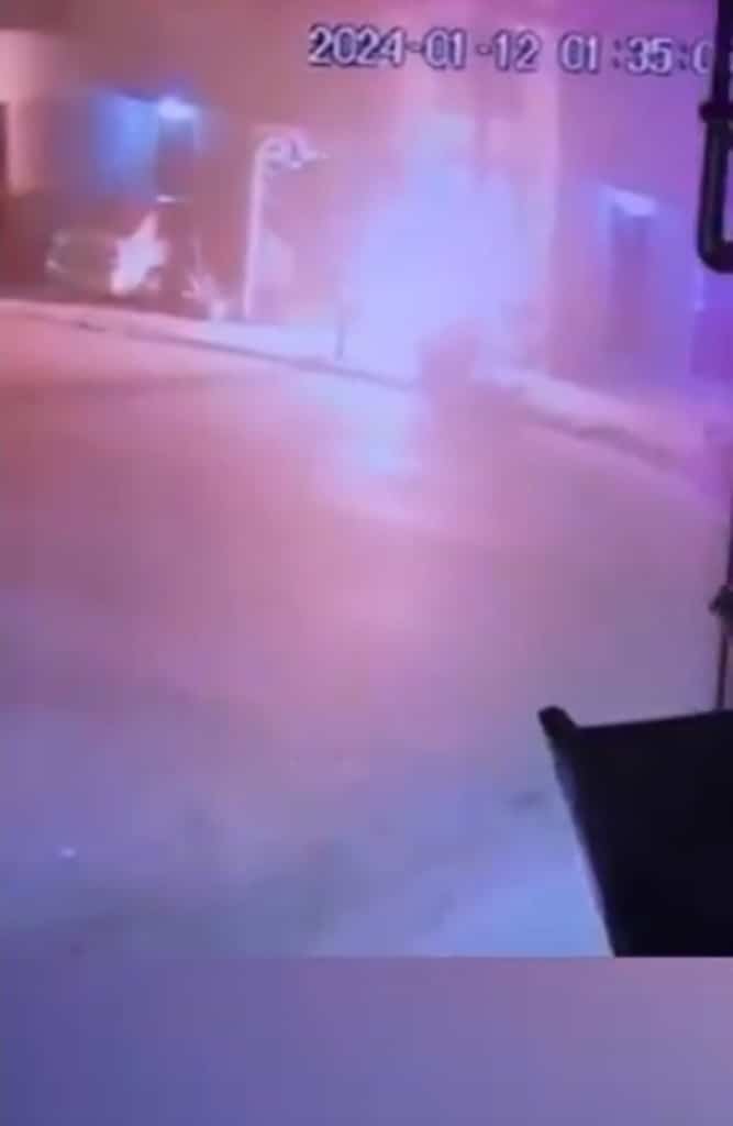 La Fiscalía General de Justicia del Estado, investiga un atentado con bombas molotov, contra la vivienda donde radica una pareja de la tercera edad, en la Colonia Los Laureles en el municipio de San Nicolás.