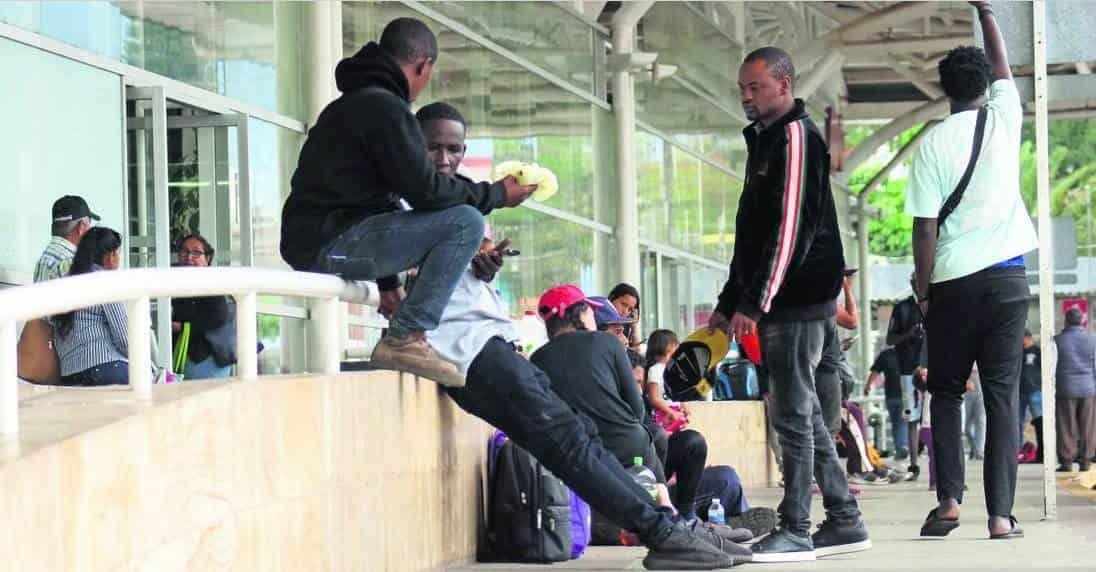INM da seguimiento a caravana migrantes
