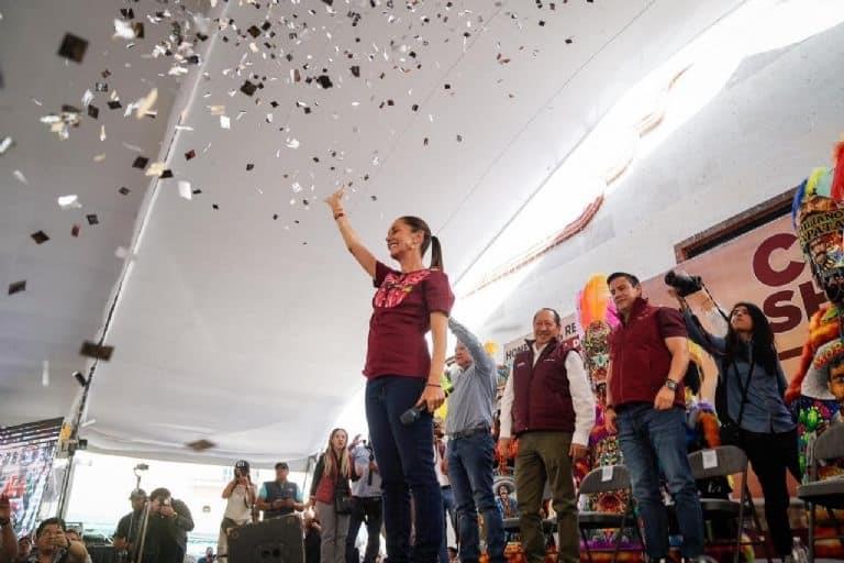Sheinbaum cerrará precampaña en Monumento a la Revolución