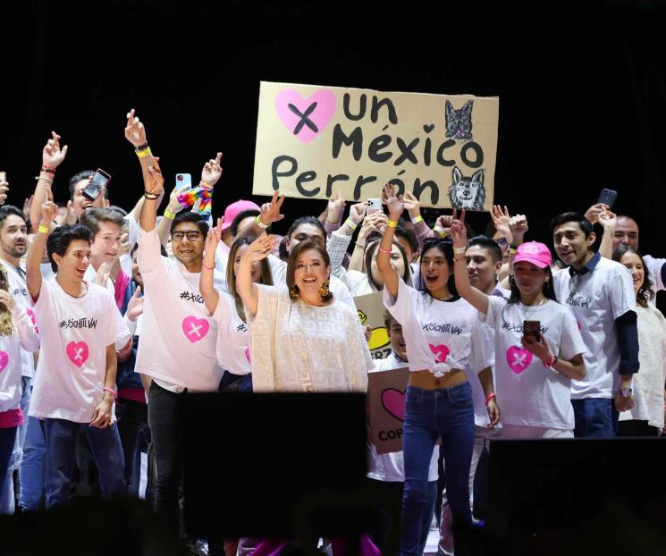 Cierra Xóchitl Gálvez precampaña en la Ciudad de México Cierra Xóchitl Gálvez precampaña en la Ciudad de México