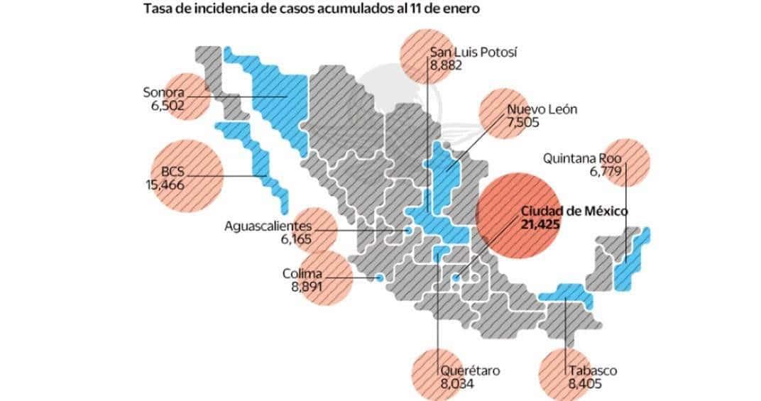 Pega Covid a población; registran 200 mil casos
