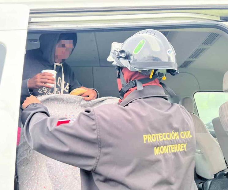 Realizan operativo por bajas temperaturas