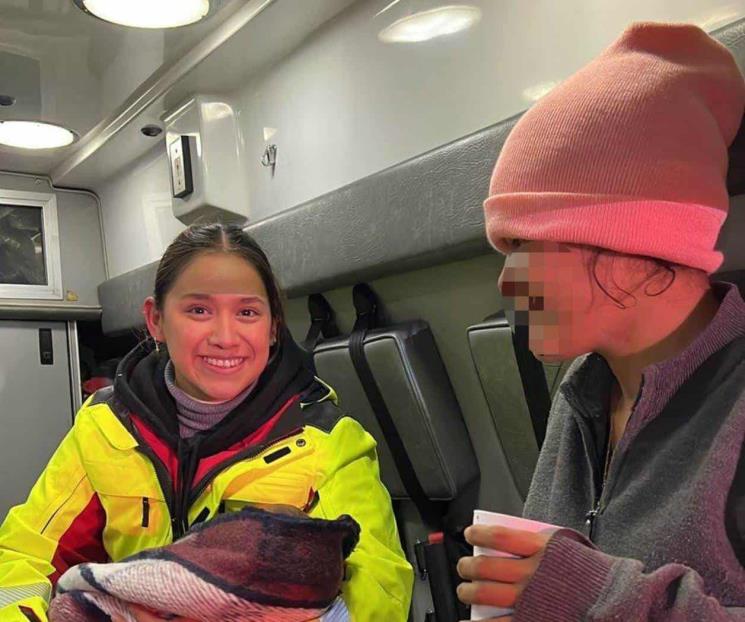 Rescatan a familia de hondureños bajo estación del Metro