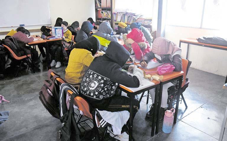 Registran escuelas un 3% de asistencia