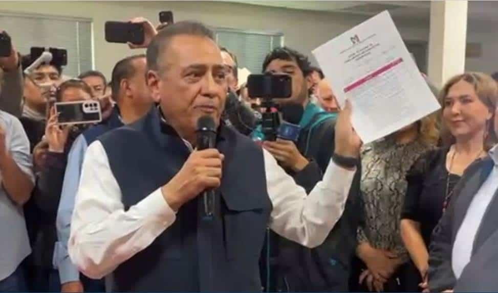 Beltrones se registra como aspirante del PRI para el Senado