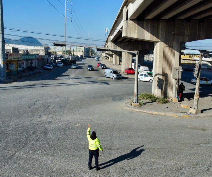Presume Escobedo uso de drones para agilizar el tráfico