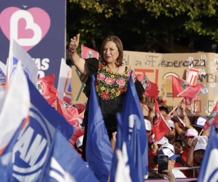 Yo sí voy a enfrentar a la delincuencia: Xóchitl
