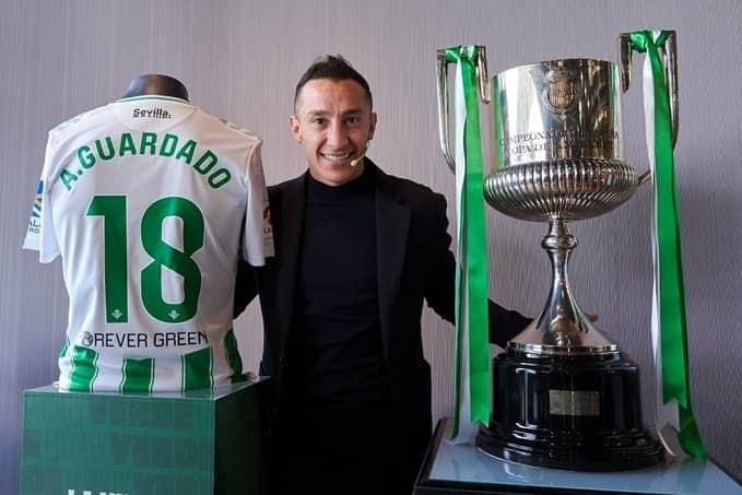 Se despide Andrés Guardado del Betis