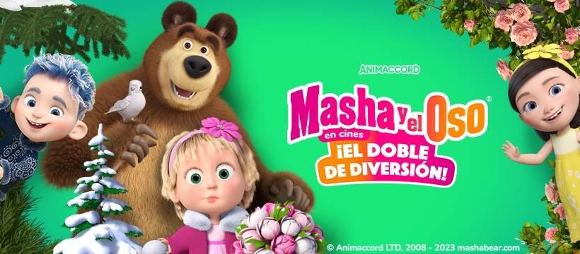 Llega Masha y El Oso con el doble de diversión