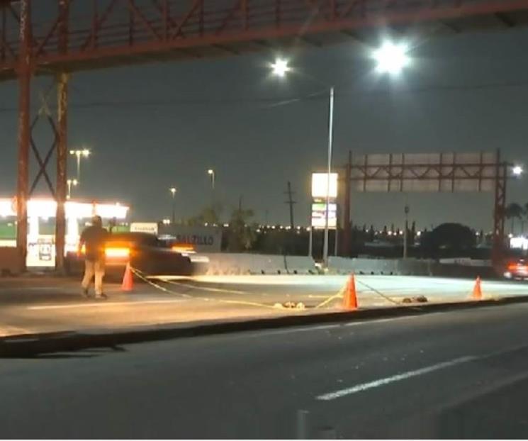 Muere arrollado en la Monterrey-Laredo