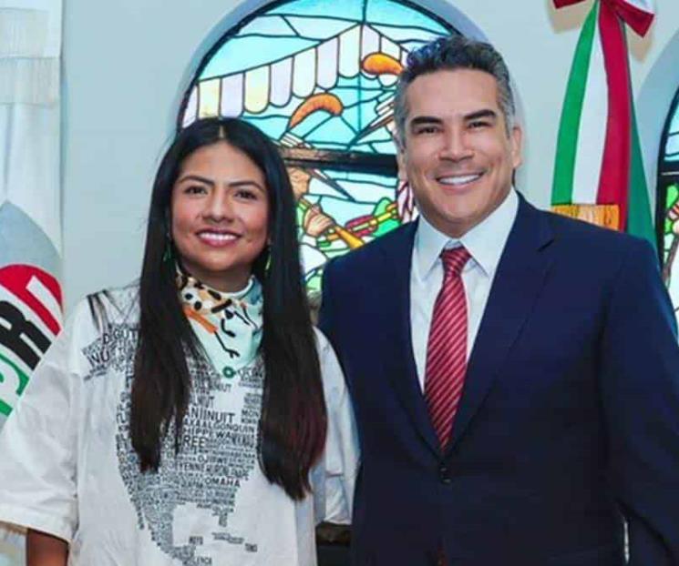 Alito Moreno da bienvenida a Indira Kempis Alito Moreno da bienvenida a Indira Kempis
