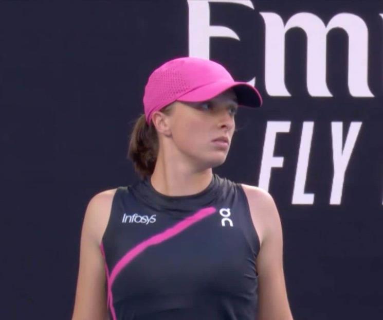Eliminan a Iga Swiatek en el Abierto de Australia