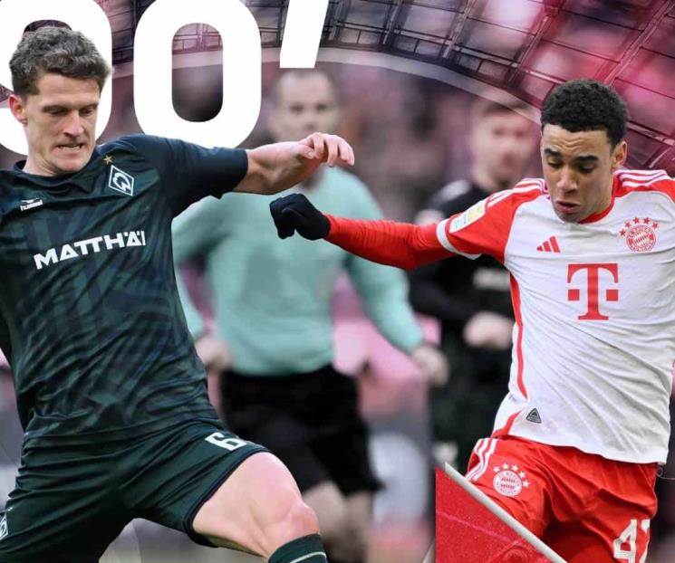 Cae el Bayern y se aleja el Leverkusen en la cima del futbol alemán