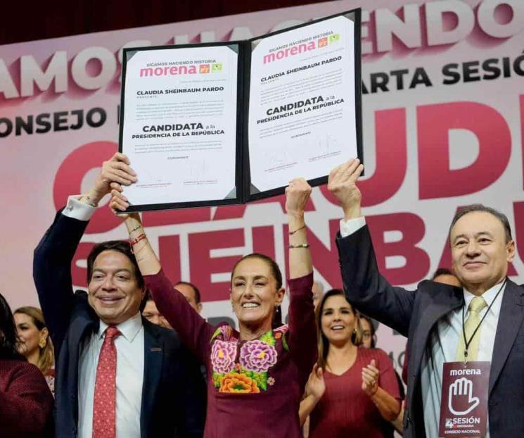 Llama Sheinbaum a la unidad y cuidar el movimiento