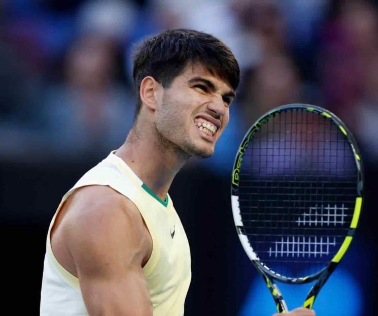 Avanza Carlos Alcaraz a cuartos de final del Abierto de Australia