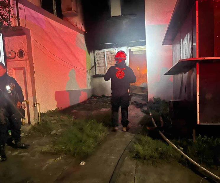 Deja incendio en casa a una mujer sin vida