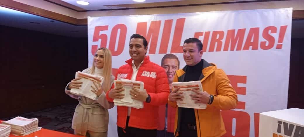 Junta Nava 50 mil firmas de apoyo para reelegirse