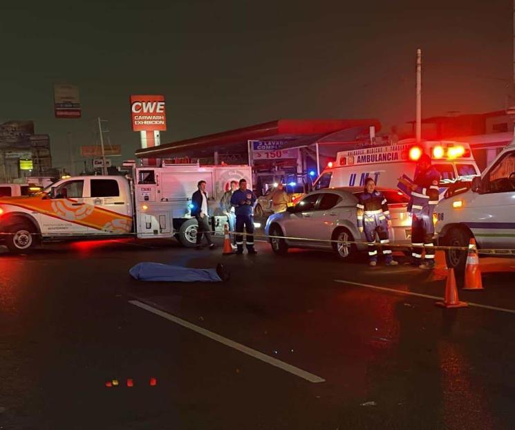 Intenta cruzar Av. Fidel Velázquez; muere arrollado