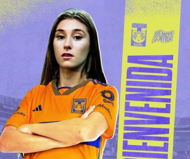 Confirma Tigres Femenil fichaje de Tatiana Flores