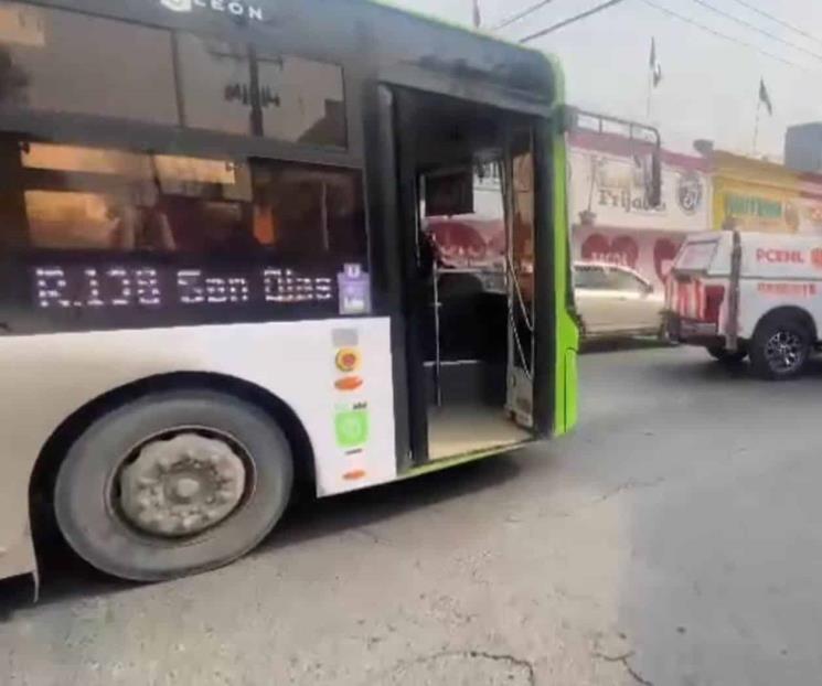 Participan camiones urbanos en accidentes