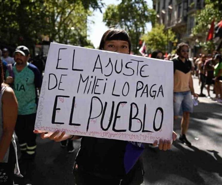 Considera Milei que la huelga en Argentina es un gran “sinsentido