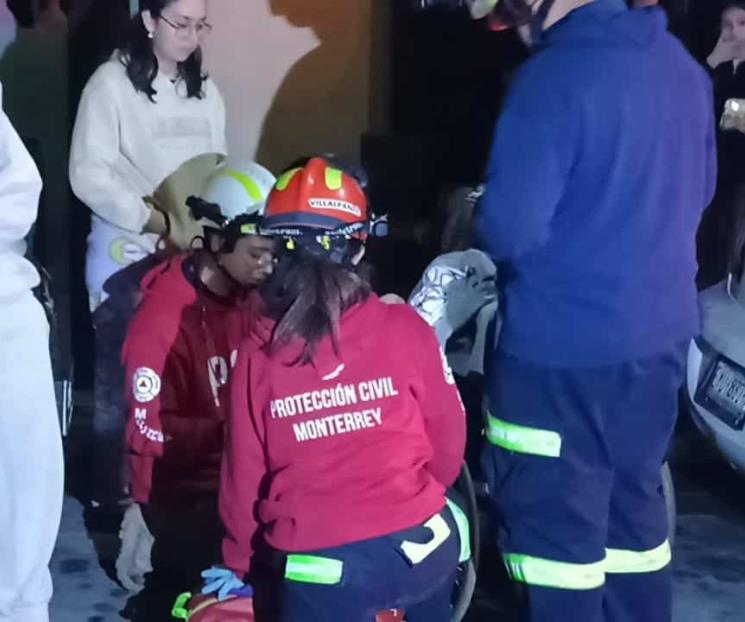 Ocasiona incendio por accidente