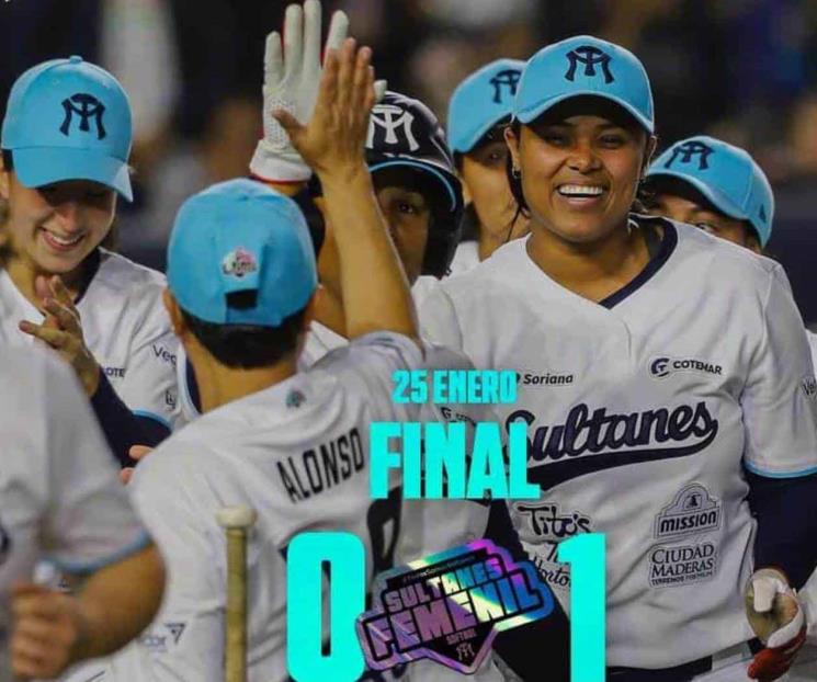 Histórico, Sultanes Femenil tiene primer triunfo