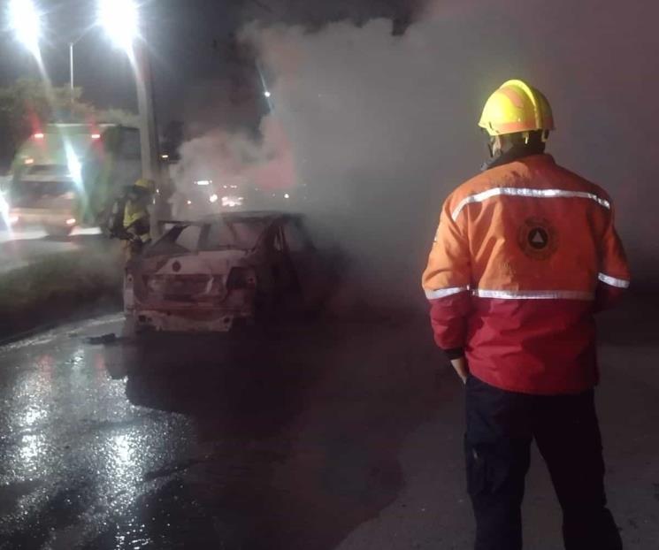 Alarma incendio de vehículo