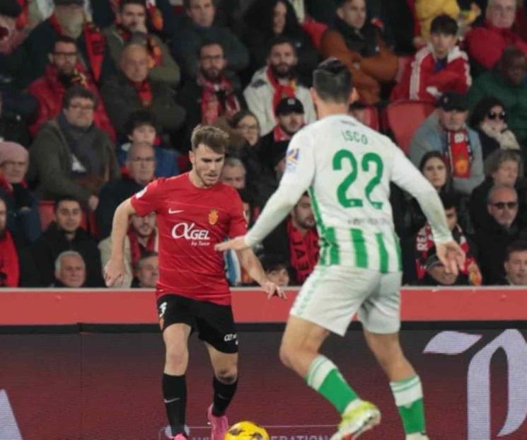 Pierde Mallorca con Betis 