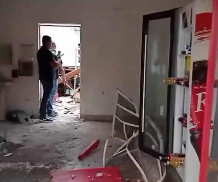 Explota chicharroneria en Montemorelos por fuga de gas