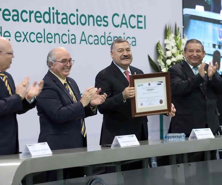 Reacredita CACEI ocho programas de FIME