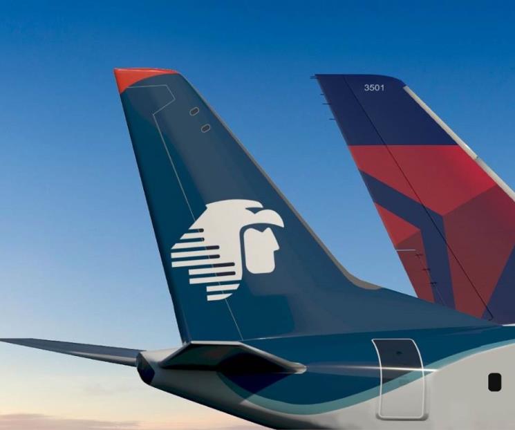 Desestiman solicitud antimonopólica  Aeroméxico-Delta