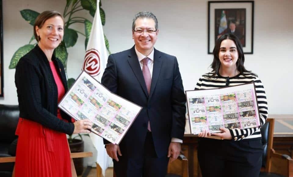 Lanzan billete de Lotería que conmemora relaciones México-Canadá Lanzan billete de Lotería que conmemora relaciones México-Canadá